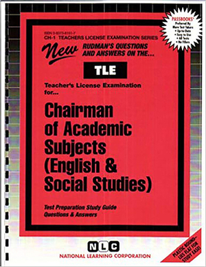 Academic Subjects (English & Social Studies): Passbooks Study Guide by National Learning Corporation