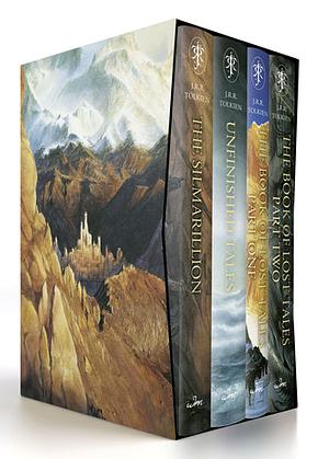 The History of Middle-Earth Box Set #1: The Silmarillion / Unfinished Tales / Book of Lost Tales, Part One / Book of Lost Tales, Part Two by Christopher Tolkien, J.R.R. Tolkien