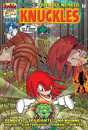 Sonic's Friendly Nemesis: Knuckles #1 by Mike Kanterovich, Justin Gabrie, Ken Penders, Art Mawhinney, Harvey Mercadoocasio