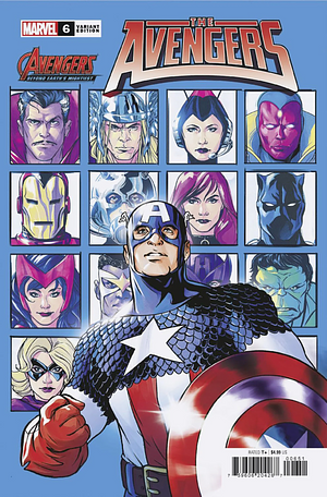 The Avengers #6 (Kerrigan Avengers 60th Anniversary Variant) by Jed Mackay