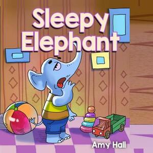 Sleepy Elephant by Amy Hall