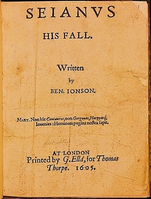 Sejanus: His Fall by Ben Jonson