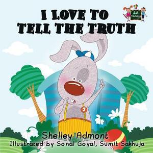 I Love to Tell the Truth by Kidkiddos Books, Shelley Admont