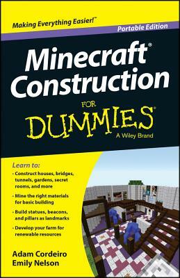 Minecraft Construction for Dummies by Emily Nelson, Adam Cordeiro