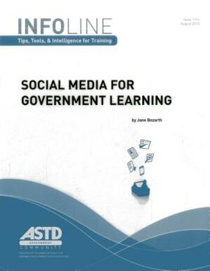 Social Media for Government Learning by Jane Bozarth