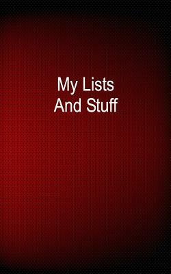 My Lists And Stuff: 1/4 Inch Dot Graph Ruled, Memo Book, 5x8, 108 Pages by Deluxe Tomes