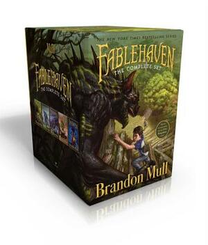 Fablehaven Complete Set (Boxed Set): Fablehaven; Rise of the Evening Star; Grip of the Shadow Plague; Secrets of the Dragon Sanctuary; Keys to the Dem by Brandon Mull