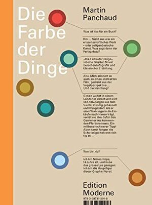 Die Farbe der Dinge by Martin Panchaud