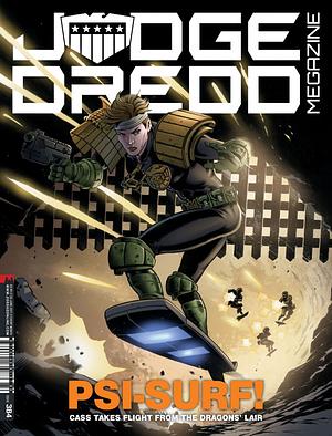 Judge Dredd Megazine 384 by Dan Abnett, T.C. Eglington, Si Spencer, Alan Grant