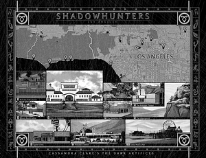 Los Angeles map by Cassandra Clare