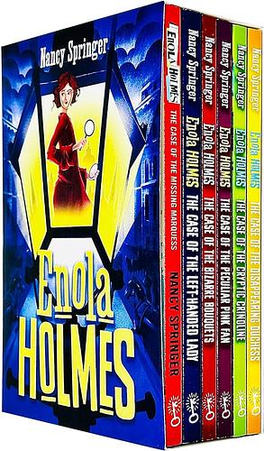 Enola Holmes Mystery Series: 6 Books Collection Set by Nancy Springer, Nancy Springer