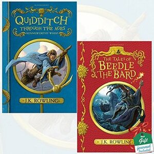 Quidditch Through the Ages and The Tales of Beedle the Bard [Paperback] By J.K. Rowling 2 Books Bundle Collection with Gift Journal by J.K. Rowling