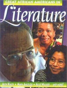 Great African Americans in Literature by Pat Rediger, Maya Angelou, Alex Haley