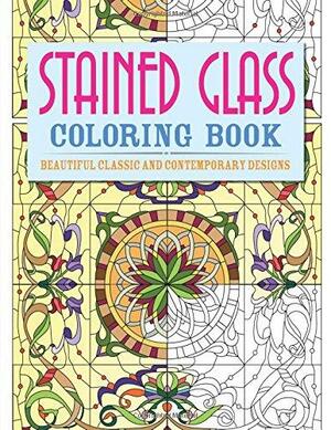 Stained Glass Coloring Book: Beautiful Classic and Contemporary Designs by Arcturus Publishing