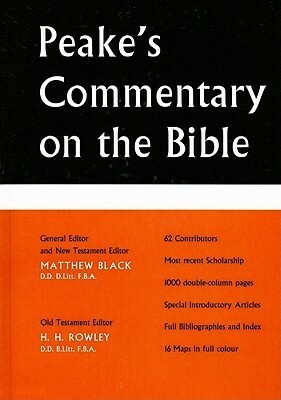 Peake's Commentary on the Bible by Matthew Black, Harold Henry Rowley