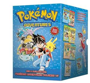 Pokémon Adventures Red & Blue Box Set: Set Includes Vol. 1-7 by Hidenori Kusaka