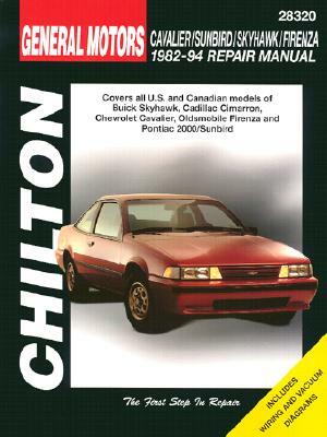 GM Cavalier, Sunbird, Skyhawk, and Firenza, 1982-94 by Matthew E. Frederick, Chilton, Np-Chilton