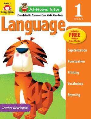 At Home Tutor Language, Grade 1 by Evan-Moor Educational Publishers