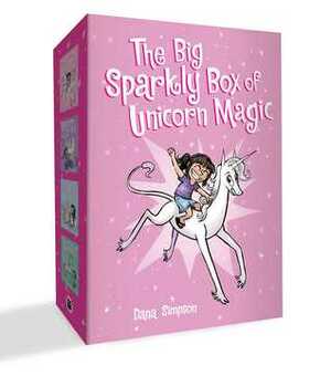 The Big Sparkly Box of Unicorn Magic: Phoebe and Her Unicorn Box Set Volume 1-4 by Andrews McMeel Publishing, Dana Simpson