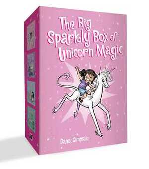 The Big Sparkly Box of Unicorn Magic: Phoebe and Her Unicorn Box Set Volume 1-4 by Dana Simpson, Andrews McMeel Publishing