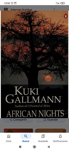 African Nights: True Stories from the Author of I Dreamed of Africa by Kuki Gallmann