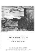 John Sloan in Santa Fe by Smithsonian Institution. Traveling Exhibition Service