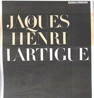 Jacques Henri Lartigue by Richard Avedon, Lartigue Rice, Shelley Rice