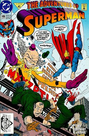 Adventures of Superman (1986-2006) #496 by Dennis Janke