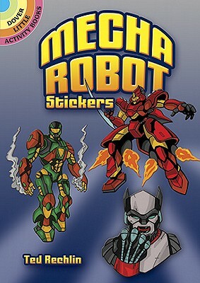 Mecha Robot Stickers by Ted Rechlin