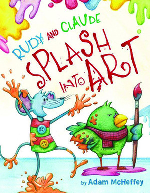 Rudy and Claude Splash Into Art by Adam McHeffey