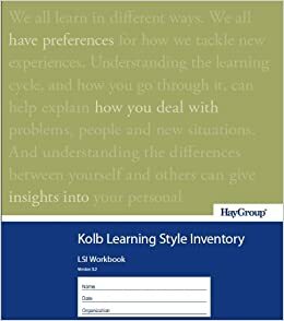 Kolb Learning Style Inventory Version 3.2 Single Copy by David Kolb