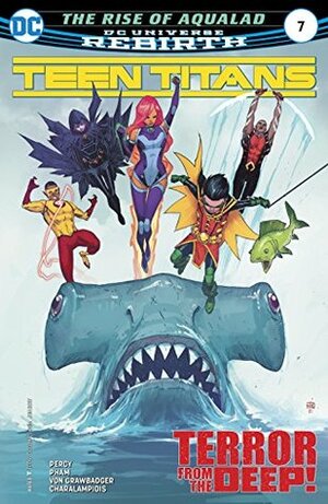 Teen Titans #7 by Benjamin Percy, Jonboy Meyers, Jim Charalampidis, Khoi Pham, Wade Von Grawbadger