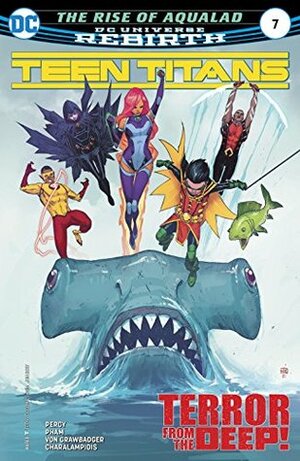 Teen Titans #7 by Khoi Pham, Jim Charalampidis, Jonboy Meyers, Benjamin Percy, Wade Von Grawbadger