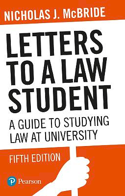 Letters to a Law Student by Nicholas J. McBride, Jason Varuhas