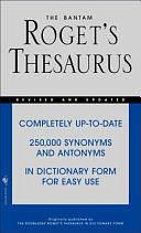 The Bantam Roget's Thesaurus by Sidney I. Landau, Ronald J. Bogus