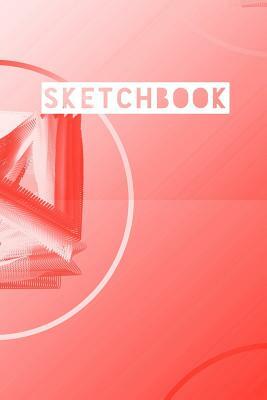 Sketchbook: Abstract Circle Rings Red Design by Frasier Cheng-Binns