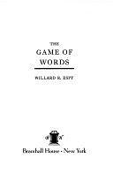 The Game of Words by Willard R. Espy