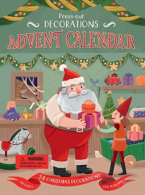 Press-Out Decorations: Advent Calendar: Includes 24 Christmas Decorations for Your Tree by Livia Coloji