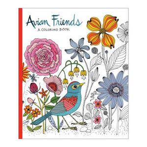 Avian Friends Coloring Book by 