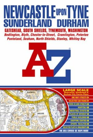 Newcastle Upon Tyne Street Atlas by Geographers' A-Z Map Company