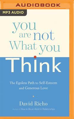 You Are Not What You Think: The Egoless Path to Self-Esteem and Generous Love by David Richo
