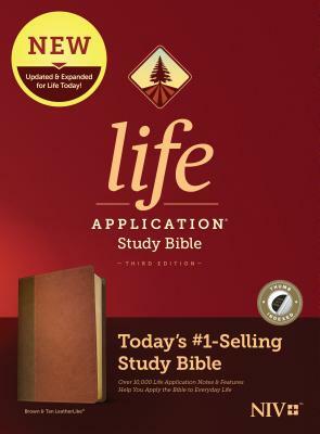 NIV Life Application Study Bible, Third Edition (Leatherlike, Brown/Tan, Indexed) by 