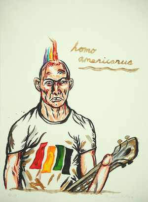 Raymond Pettibon: Homo Americanus: Collected Works by Ulrich Loock, Raymond Pettibon, Harald Falckenberg