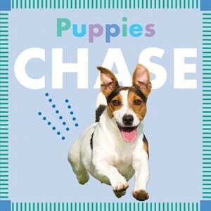 Puppies Chase by Rebecca Glaser
