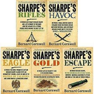 Bernard Cornwell The sharpe series 6 to 10 books collection set by Bernard Cornwell