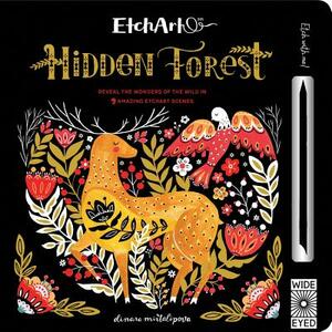 Etchart: Hidden Forest: Reveal the Wonders of the Wild in 9 Amazing Etchart Scenes by A.J. Wood, Mike Jolley