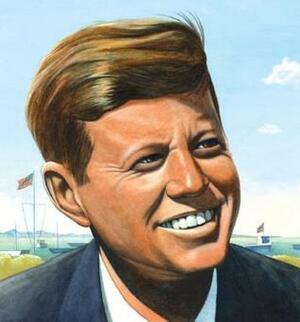 Jack's Path of Courage: The Life of John F. Kennedy (A Big Words Book) by Matt Tavares, Doreen Rappaport