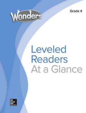 Wonders Balanced Literacy Leveled Reader Chart, Grade 4 by 