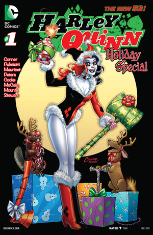 Harley Quinn (2013-2016) Holiday Special #1 by Jimmy Palmiotti, Dave Stewart, Paul Mounts, Brandt Peters, Amanda Conner, Darwyn Cooke, Dave McCaig, Mauricet