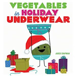 Vegetables in Holiday Underwear by Jared Chapman